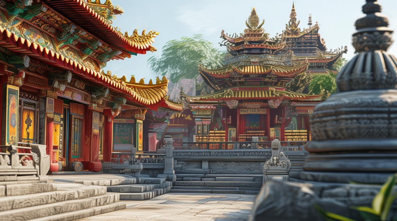 中国印度佛寺庙