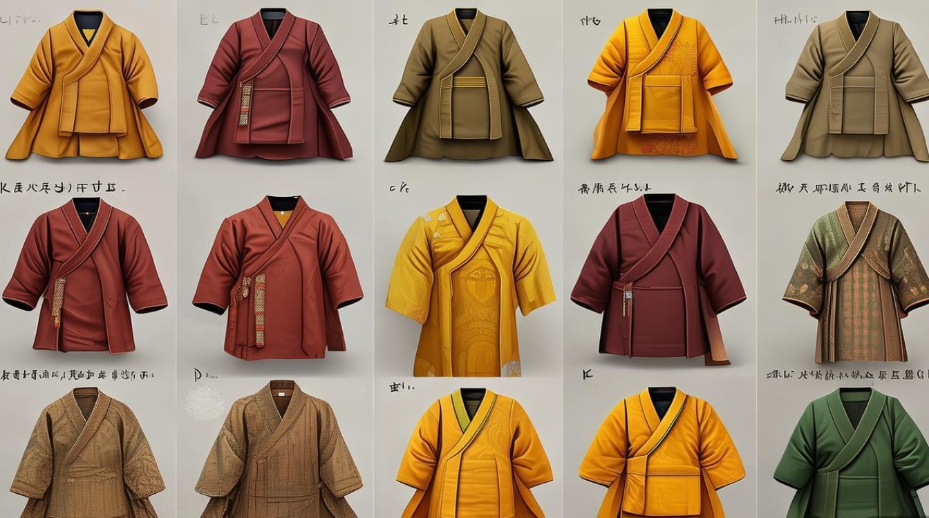 佛教衣服分类