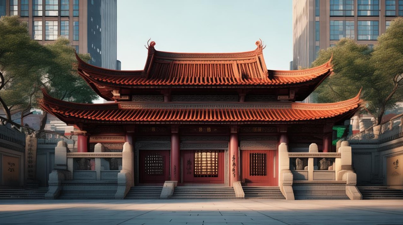 郑州大上海后边寺庙