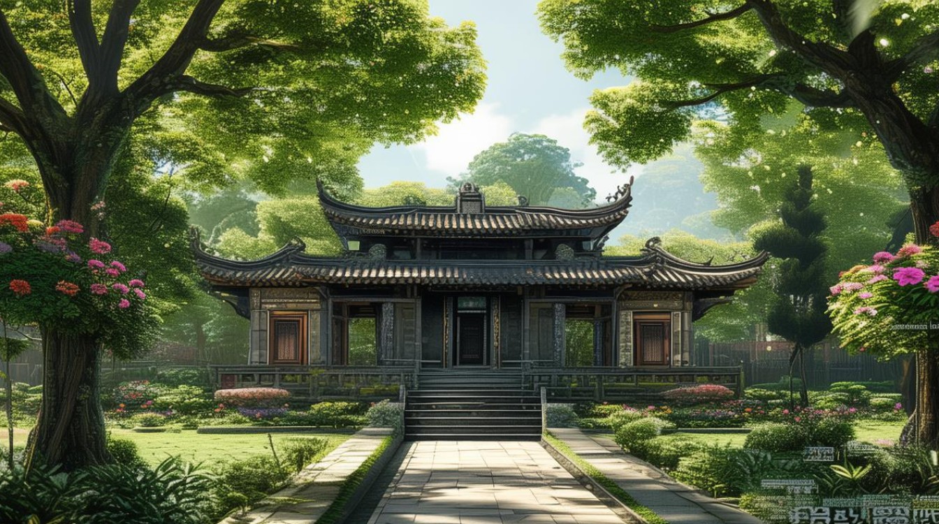 宜秀区寺庙绿化