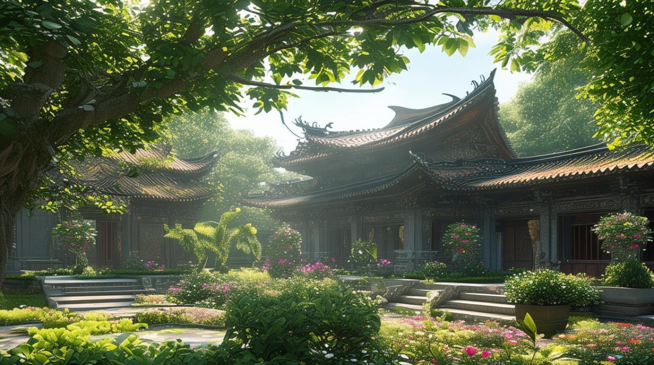 宜秀区寺庙绿化