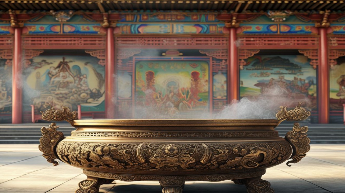 寺庙香炉的功德利益