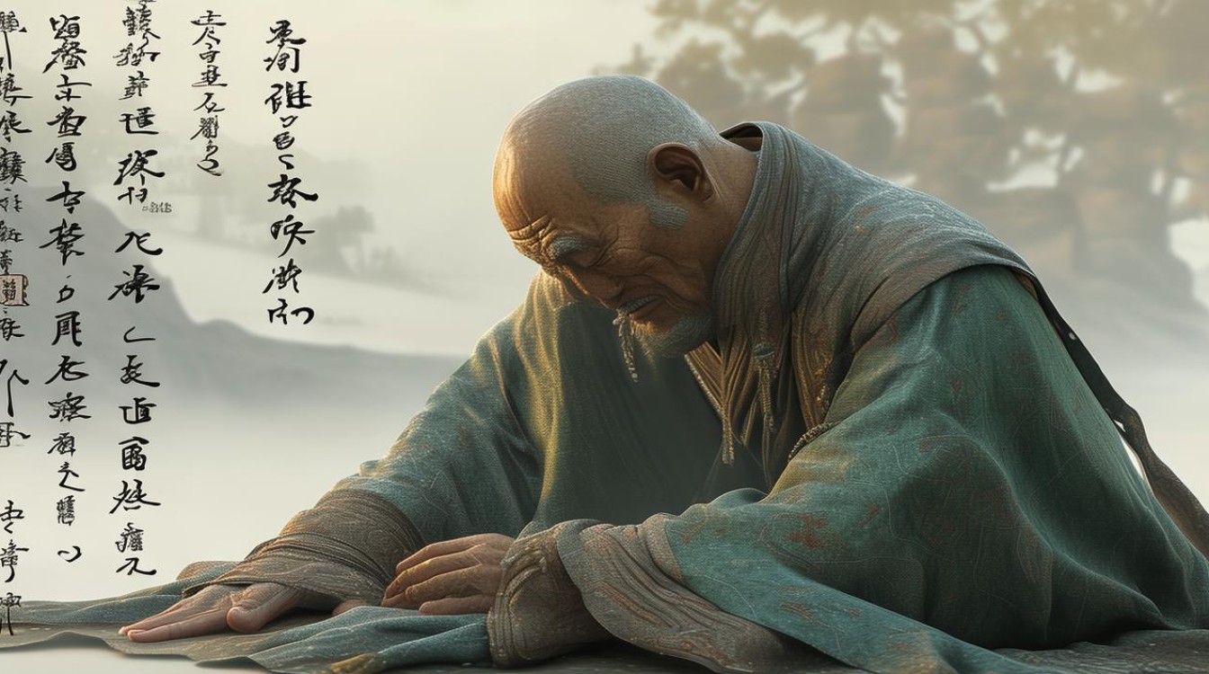 净界法师 磕头