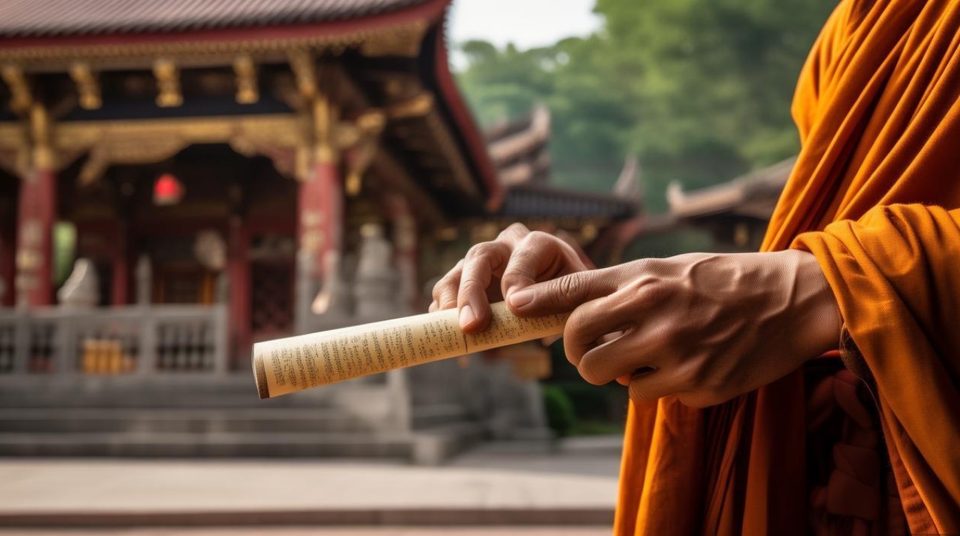 佛教寺庙僧人的日常