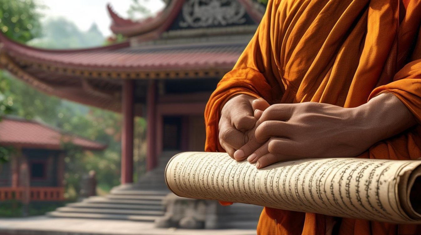 佛教寺庙僧人的日常