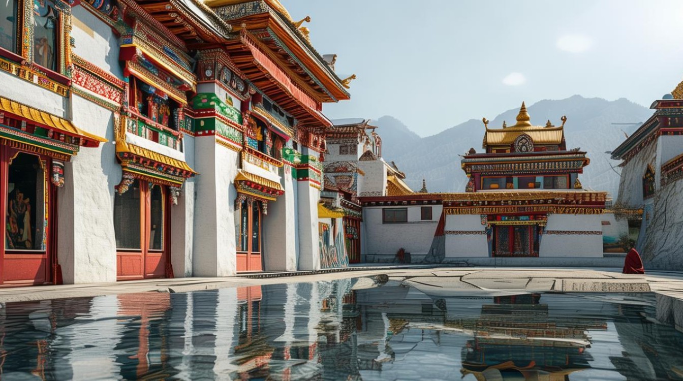德格宗萨闭关寺庙