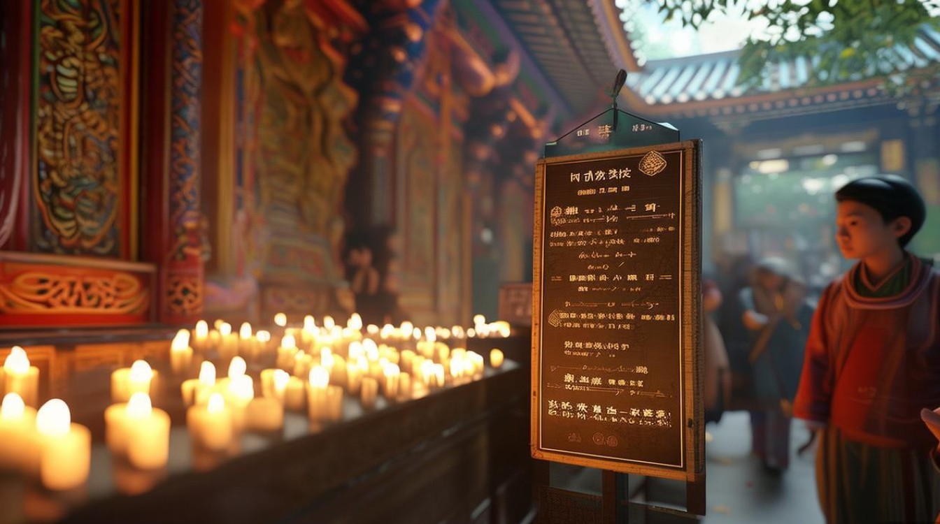 怎样到寺庙供灯