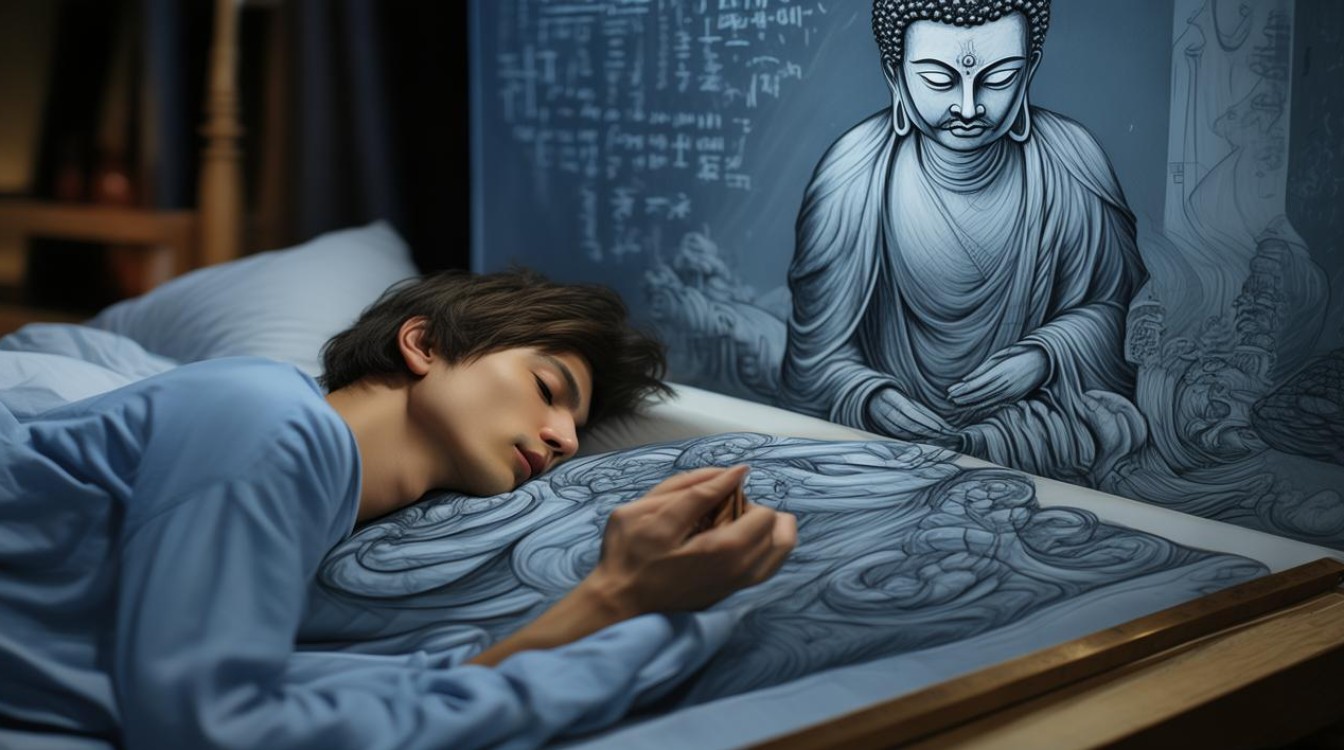 梦见自己画菩萨