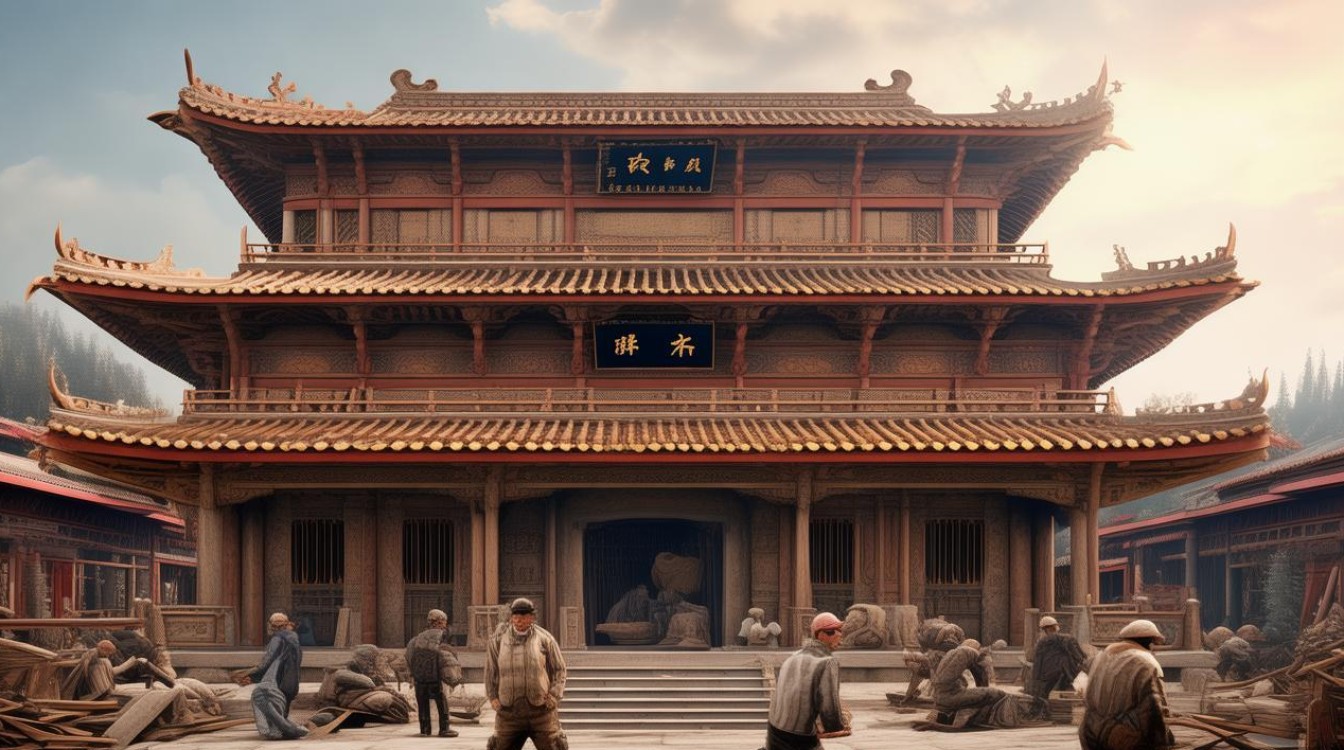 龙江县寺庙建设
