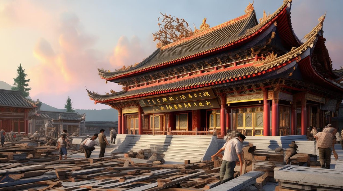 龙江县寺庙建设