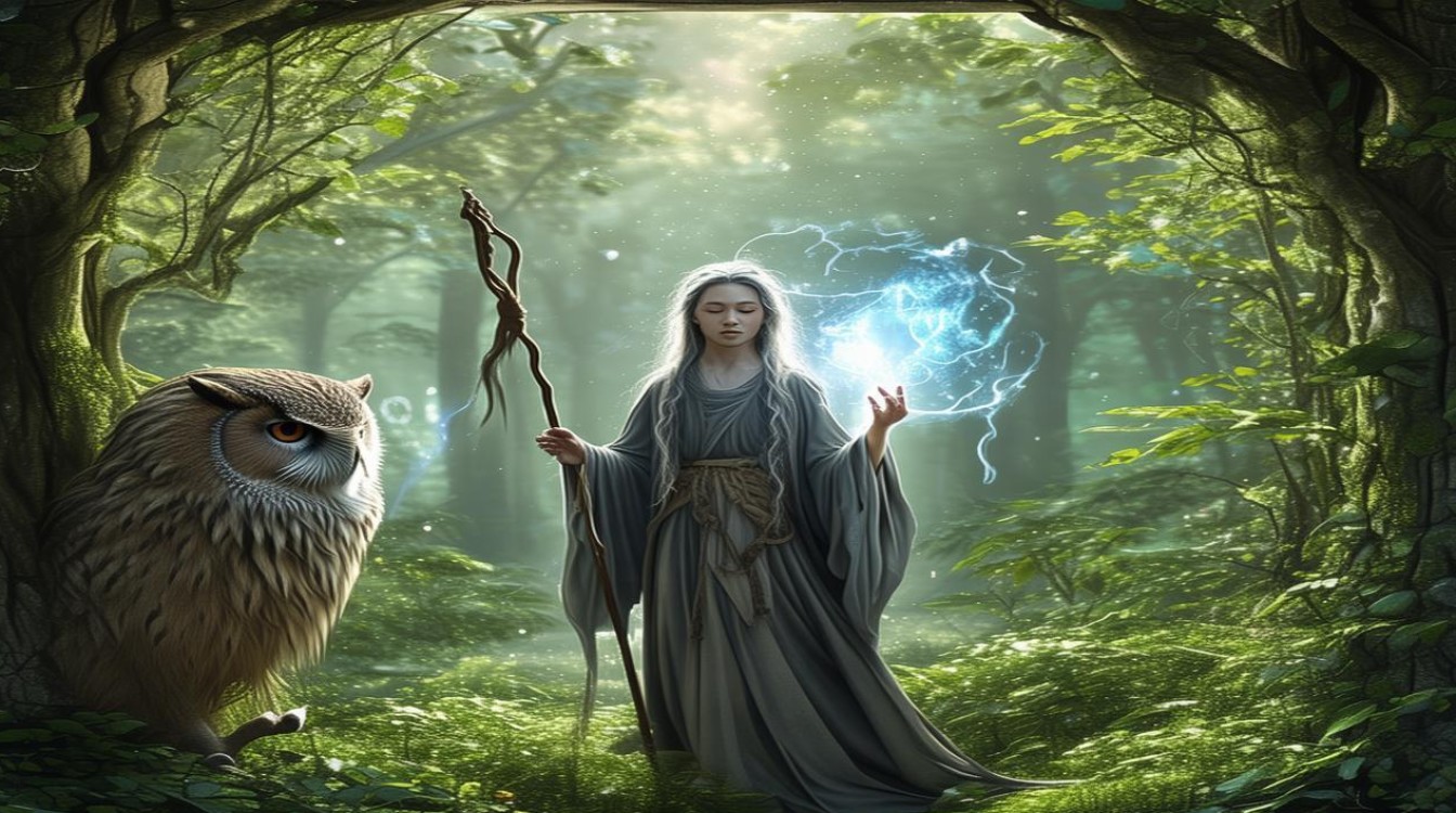 法师 动物 助念