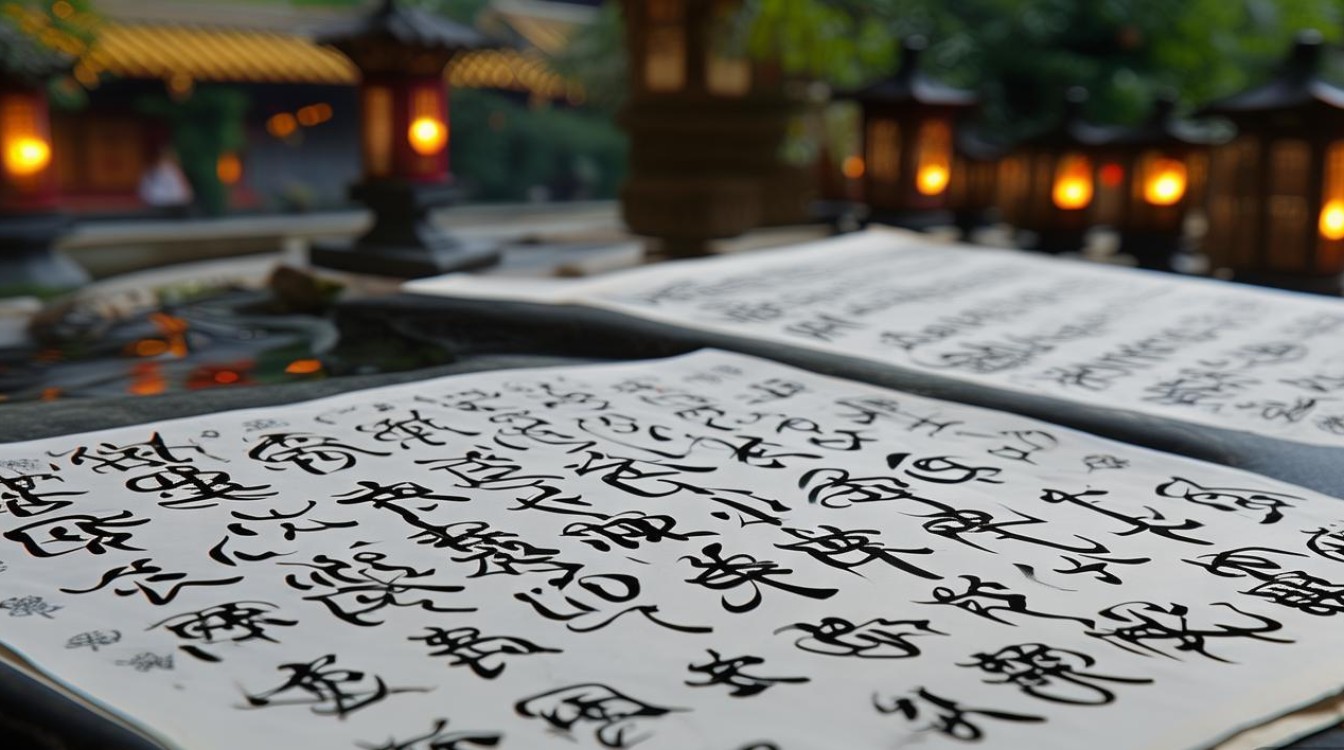 传义法师书法
