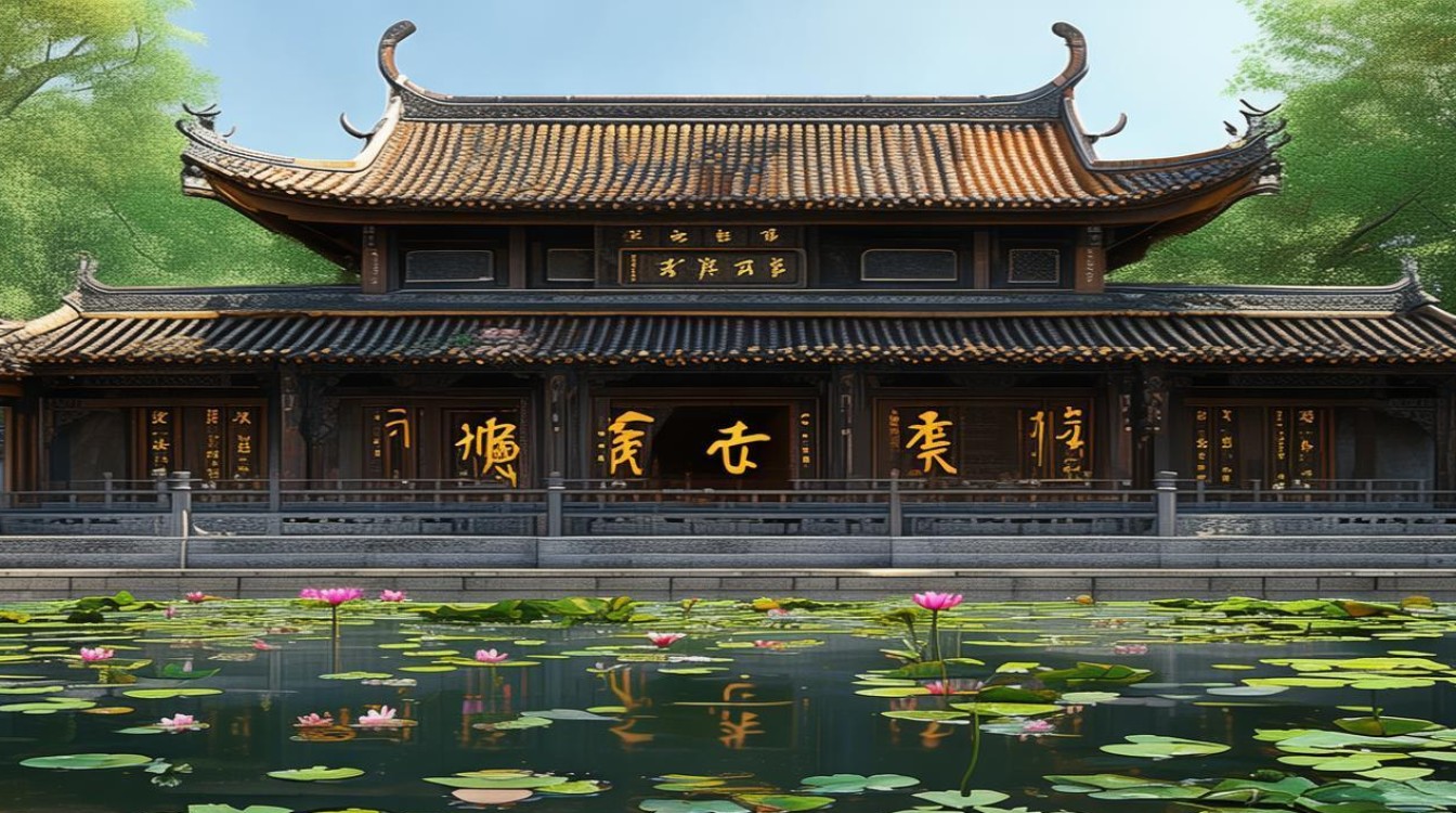湛江赤坎寺庙水仙庙