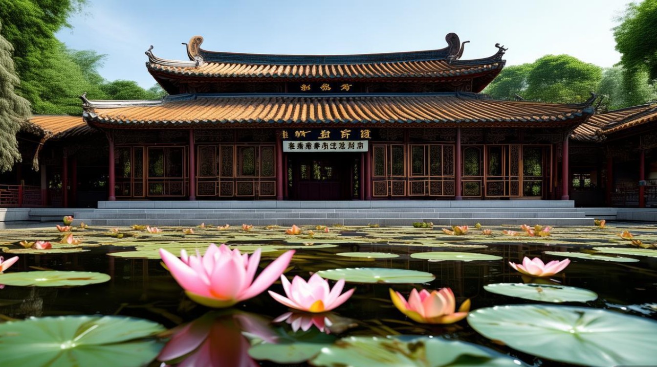 湛江赤坎寺庙水仙庙