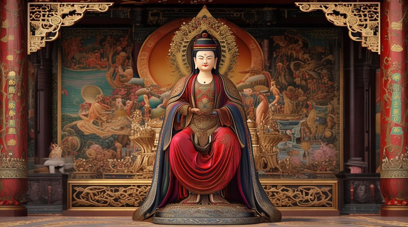玉泉寺伽蓝菩萨
