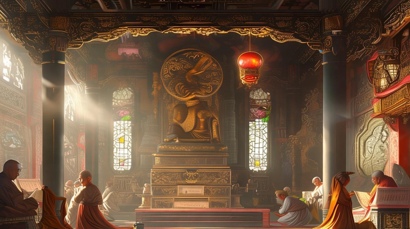 讲法华经的寺庙