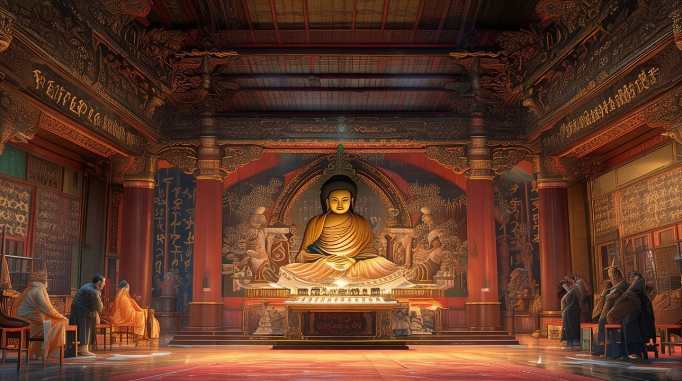 讲法华经的寺庙