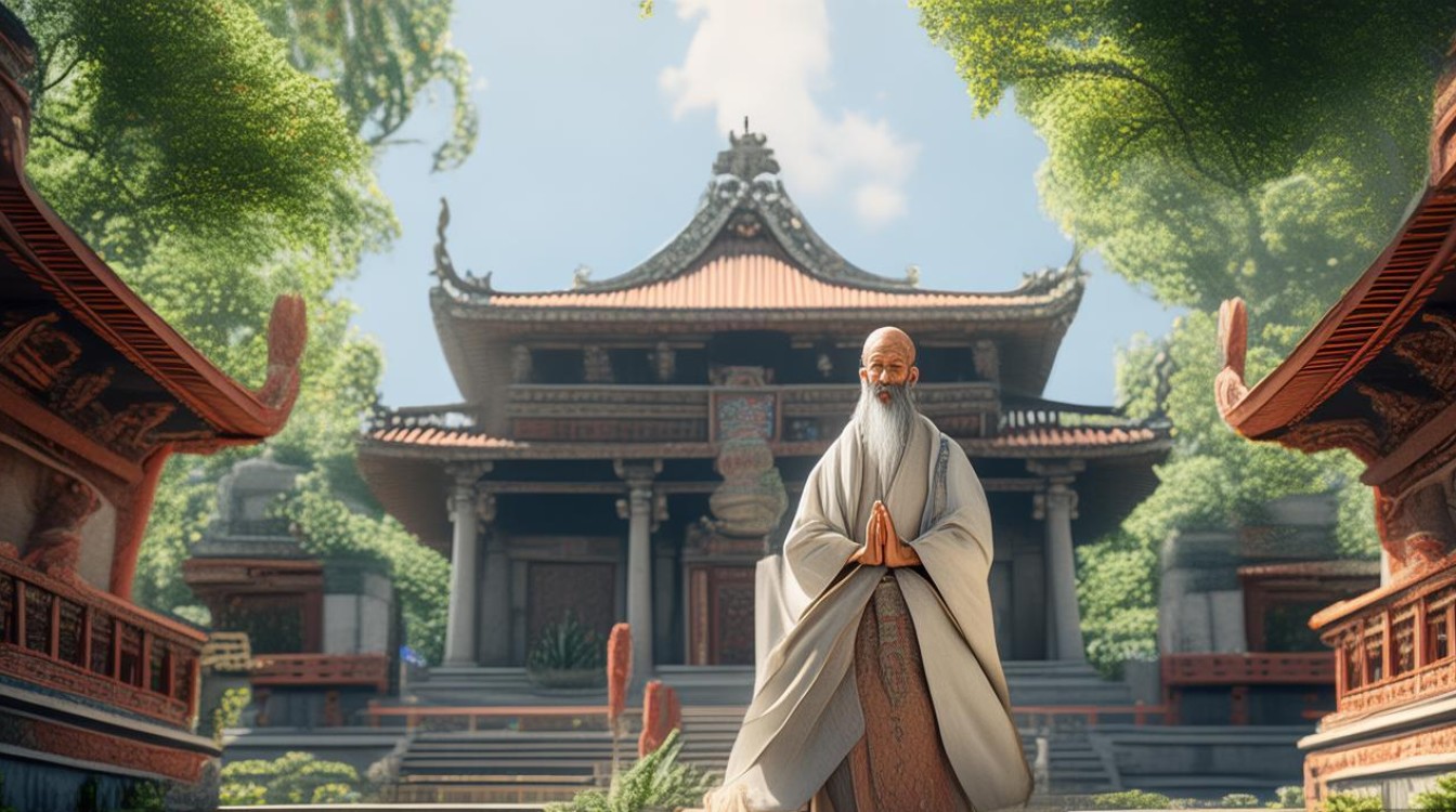 请出家师父接手寺庙