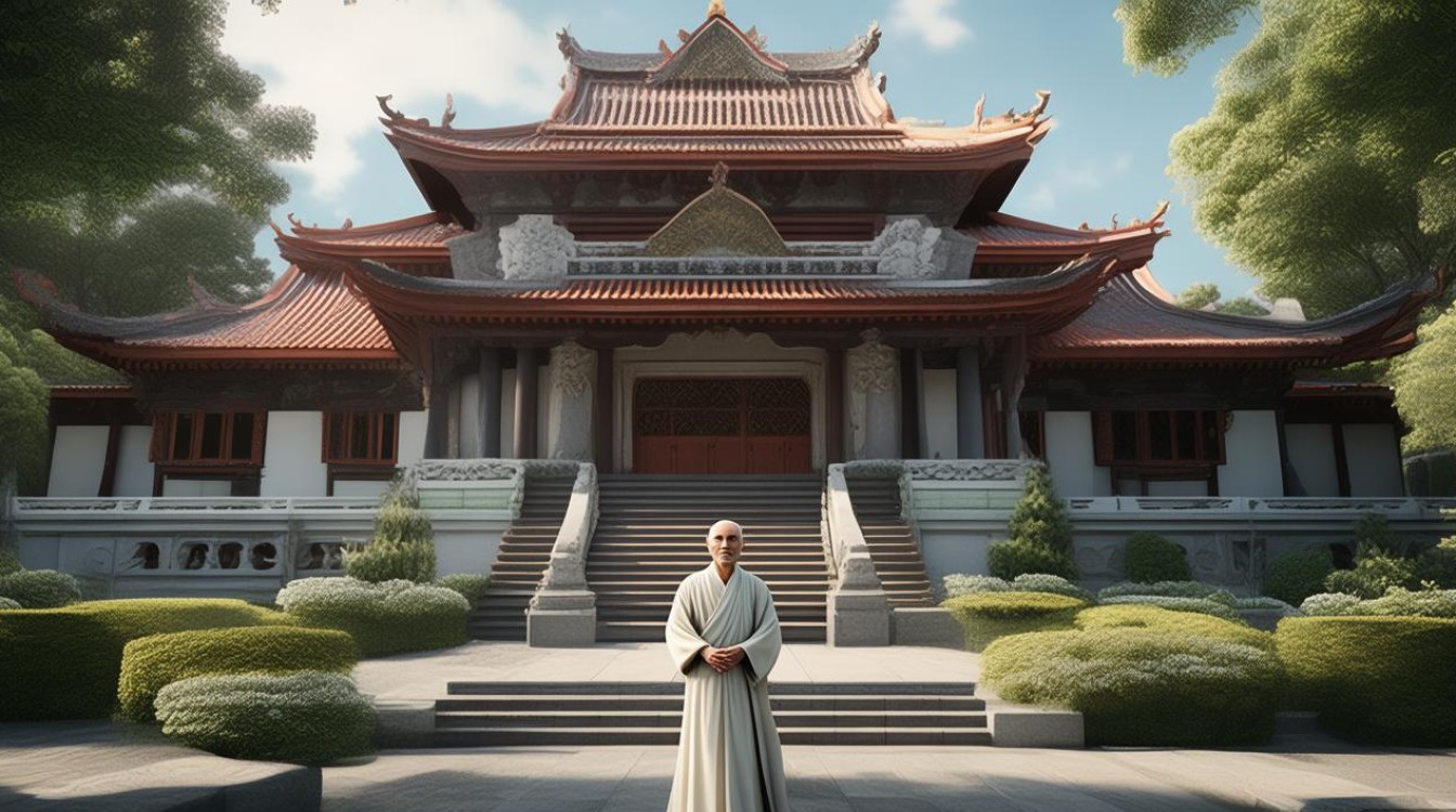 请出家师父接手寺庙