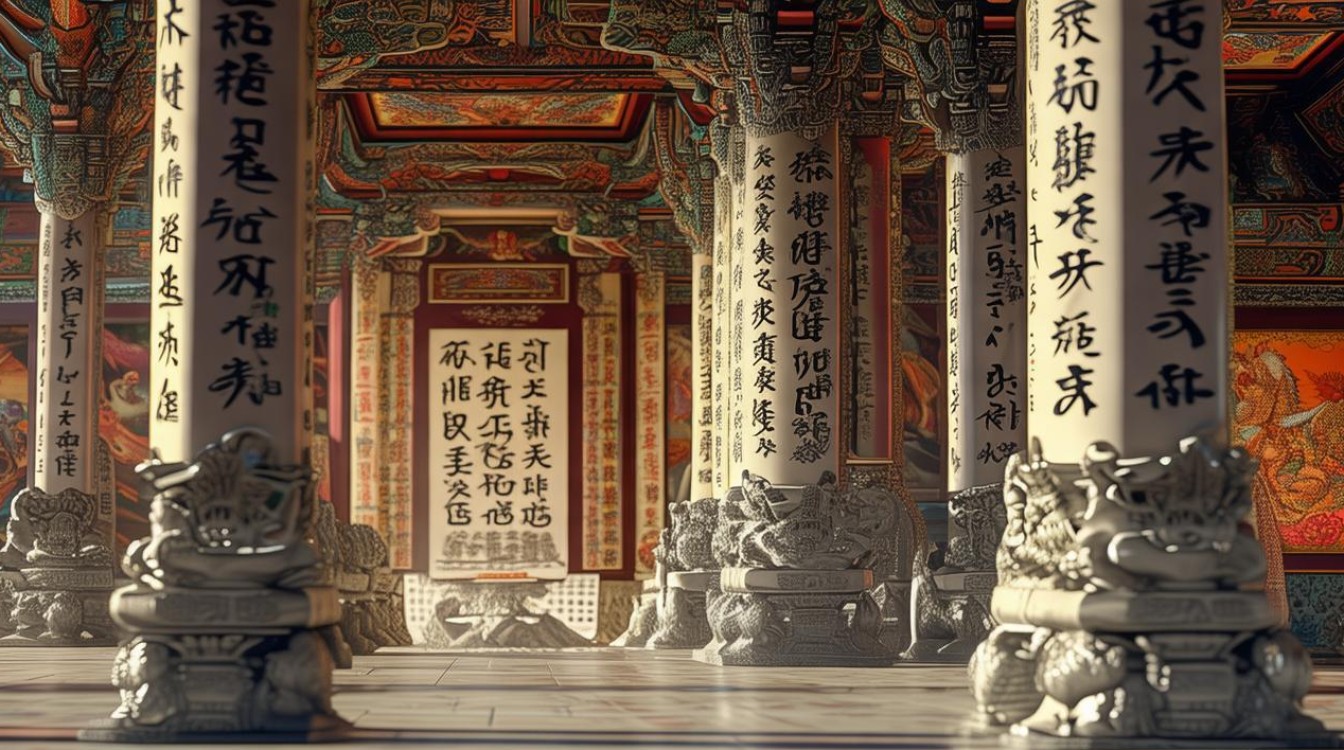 寺庙大雄宝殿对联
