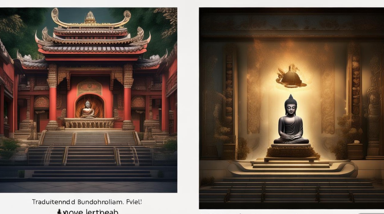 佛堂和寺庙的区别