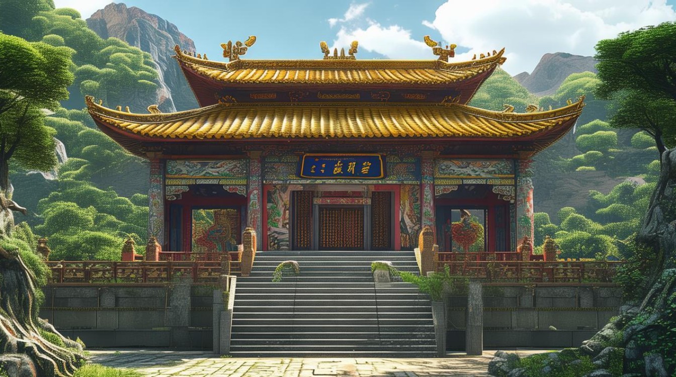 新龙的宁玛寺庙