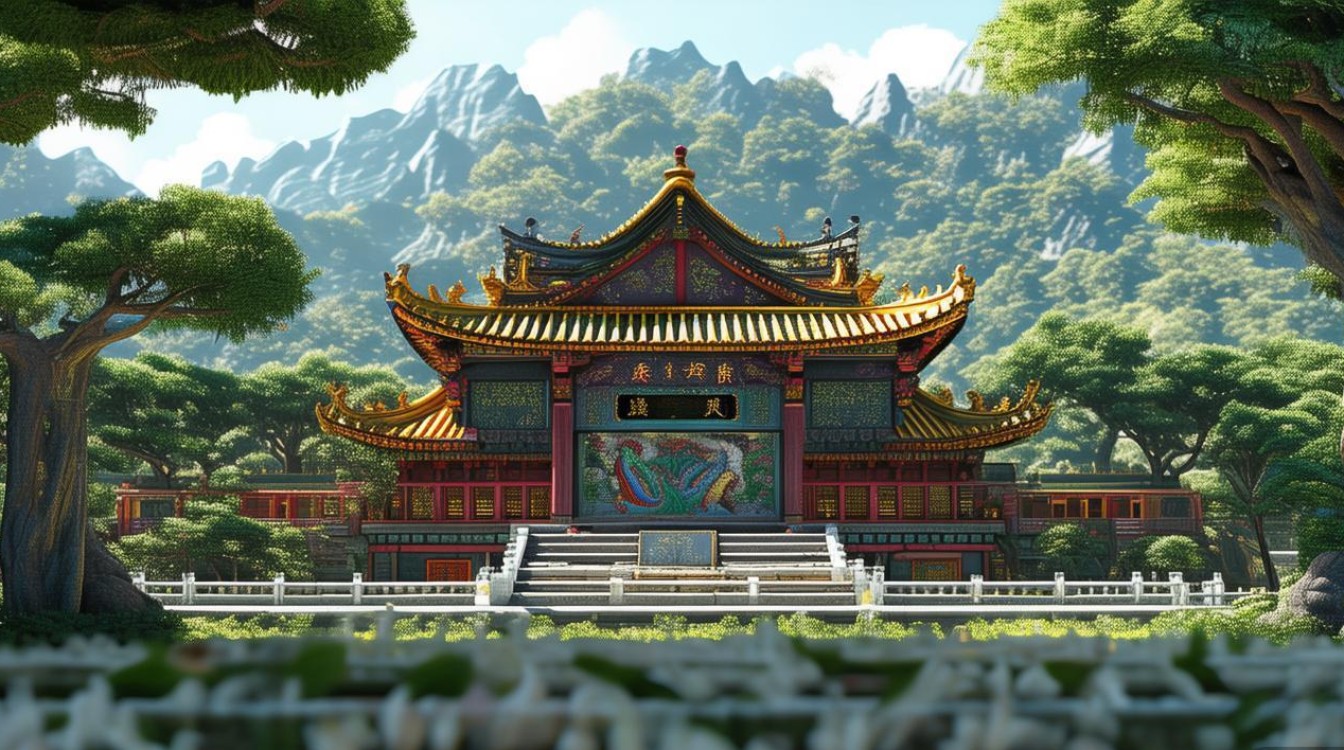 新龙的宁玛寺庙