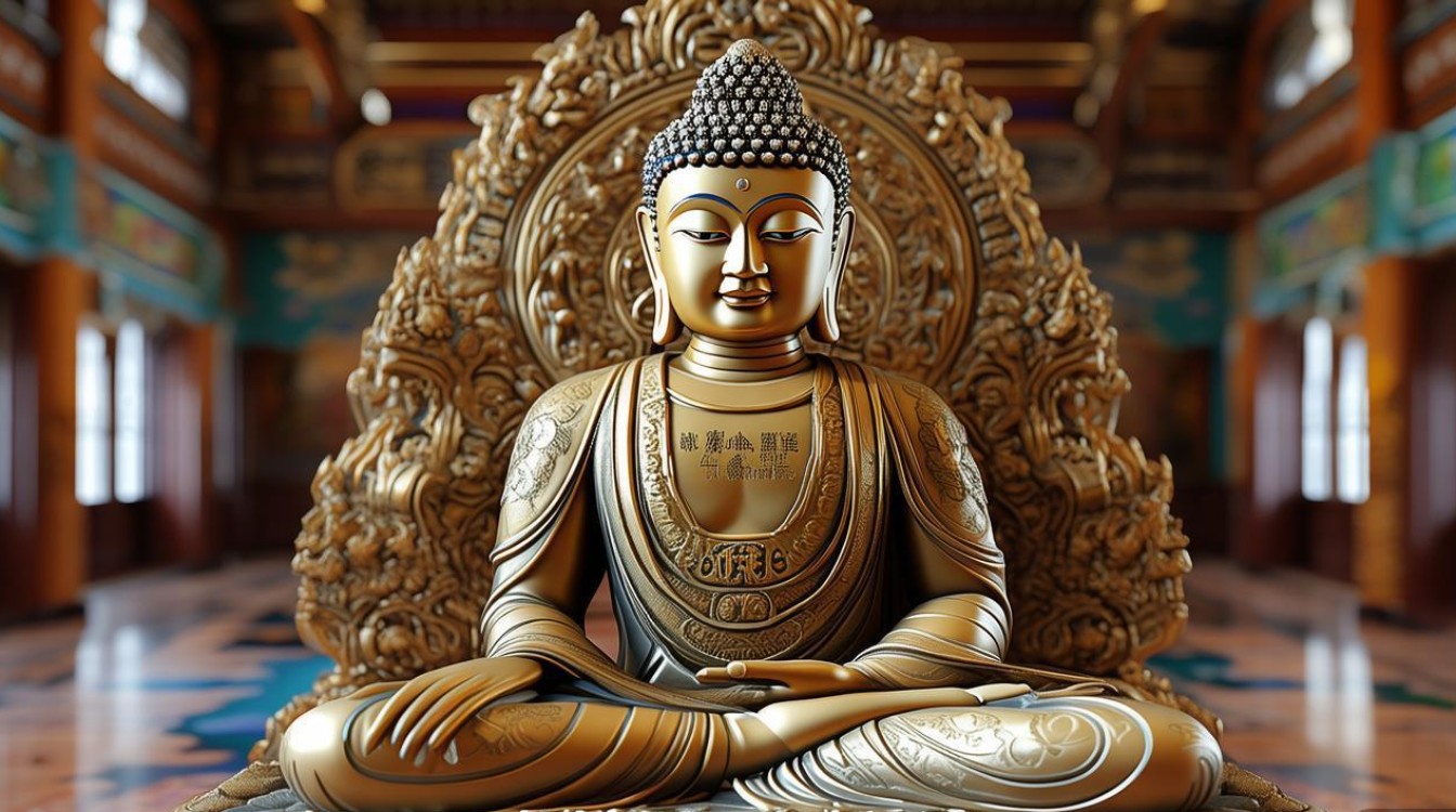 河北寺庙佛主像