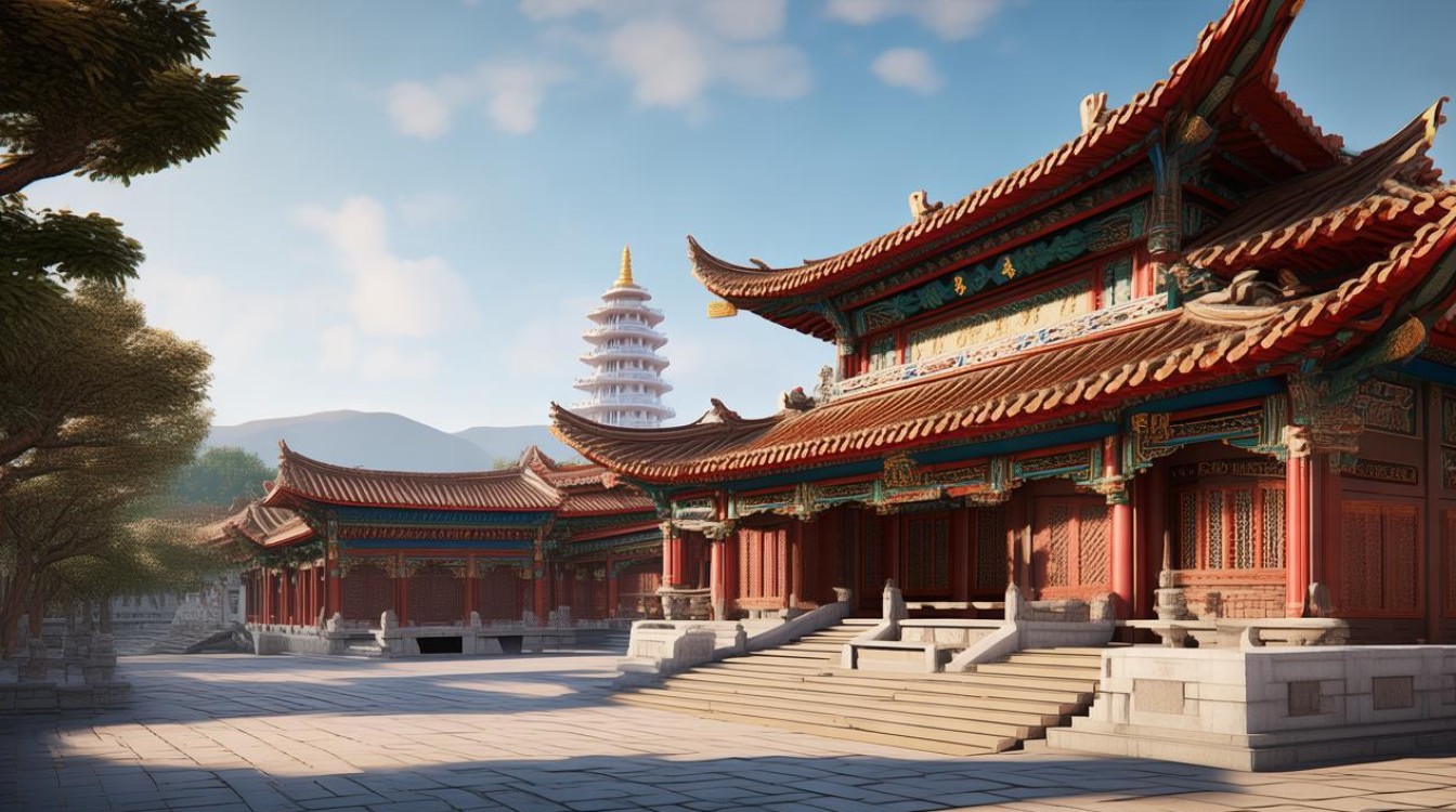 白塔寺旁边寺庙