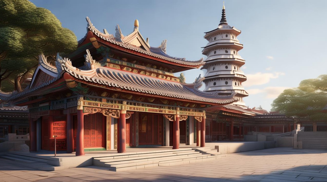 白塔寺旁边寺庙