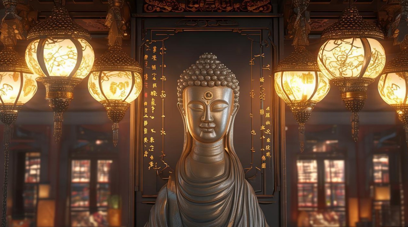 月光菩萨供灯