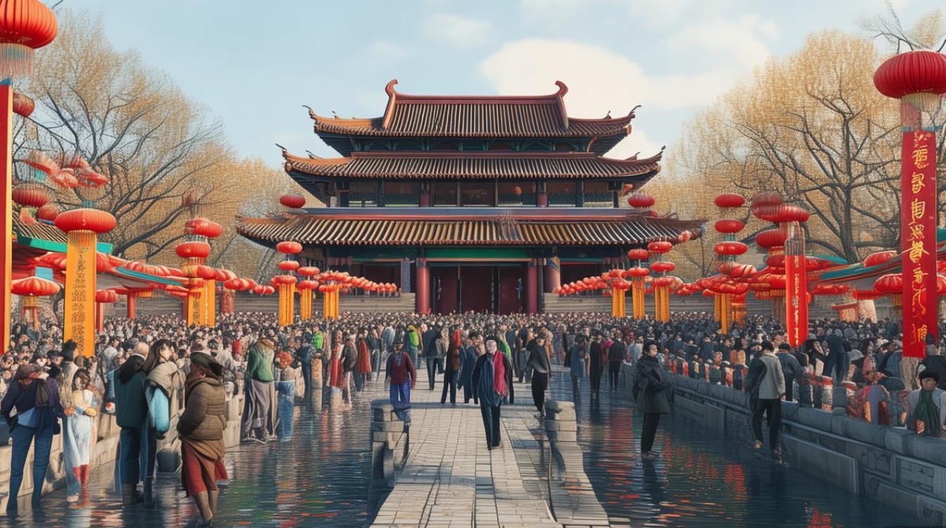 哈尔滨楞严寺庙会