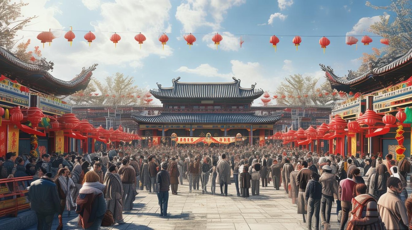 哈尔滨楞严寺庙会