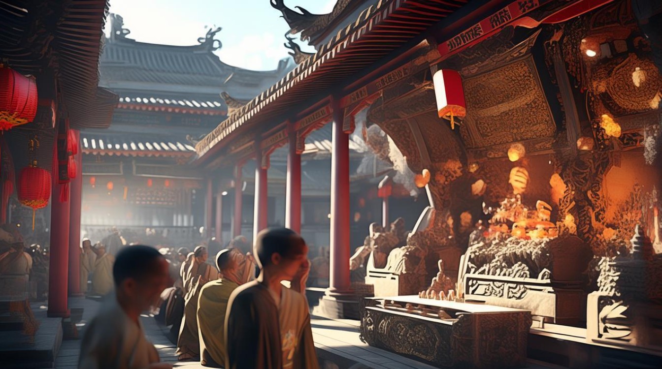 台湾寺庙早晚课视频