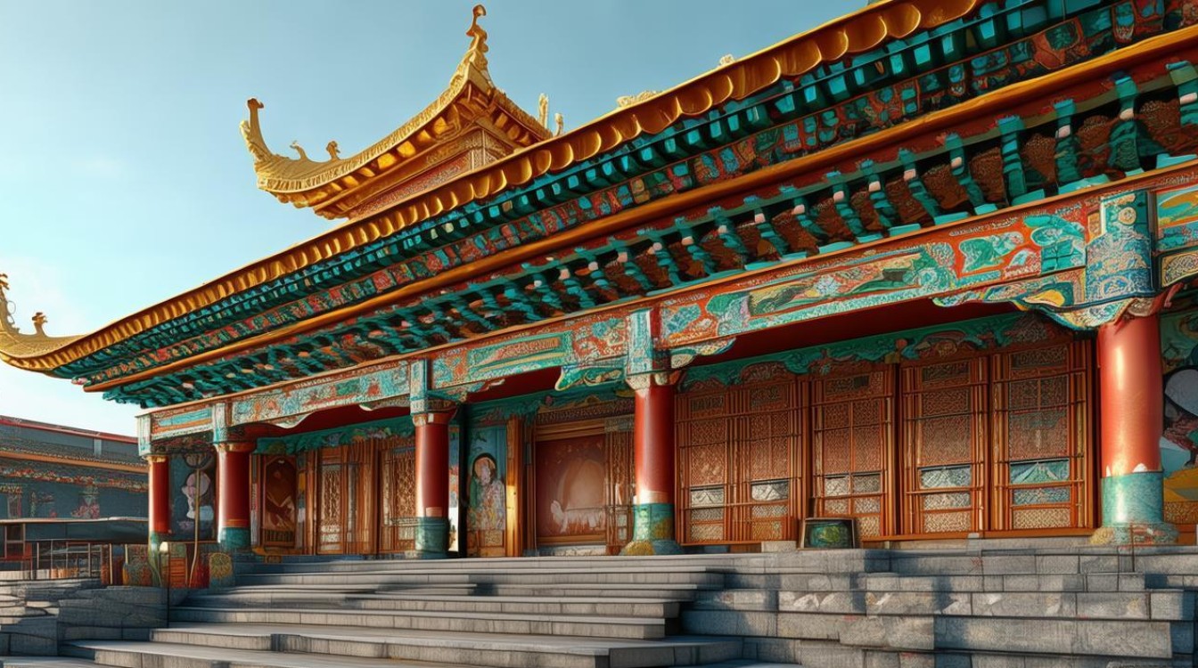 藏传佛教寺庙特点