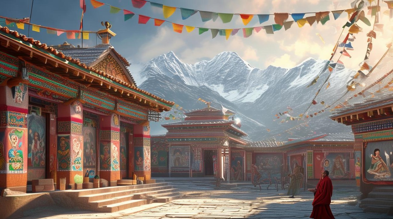 西藏寺庙大悲咒