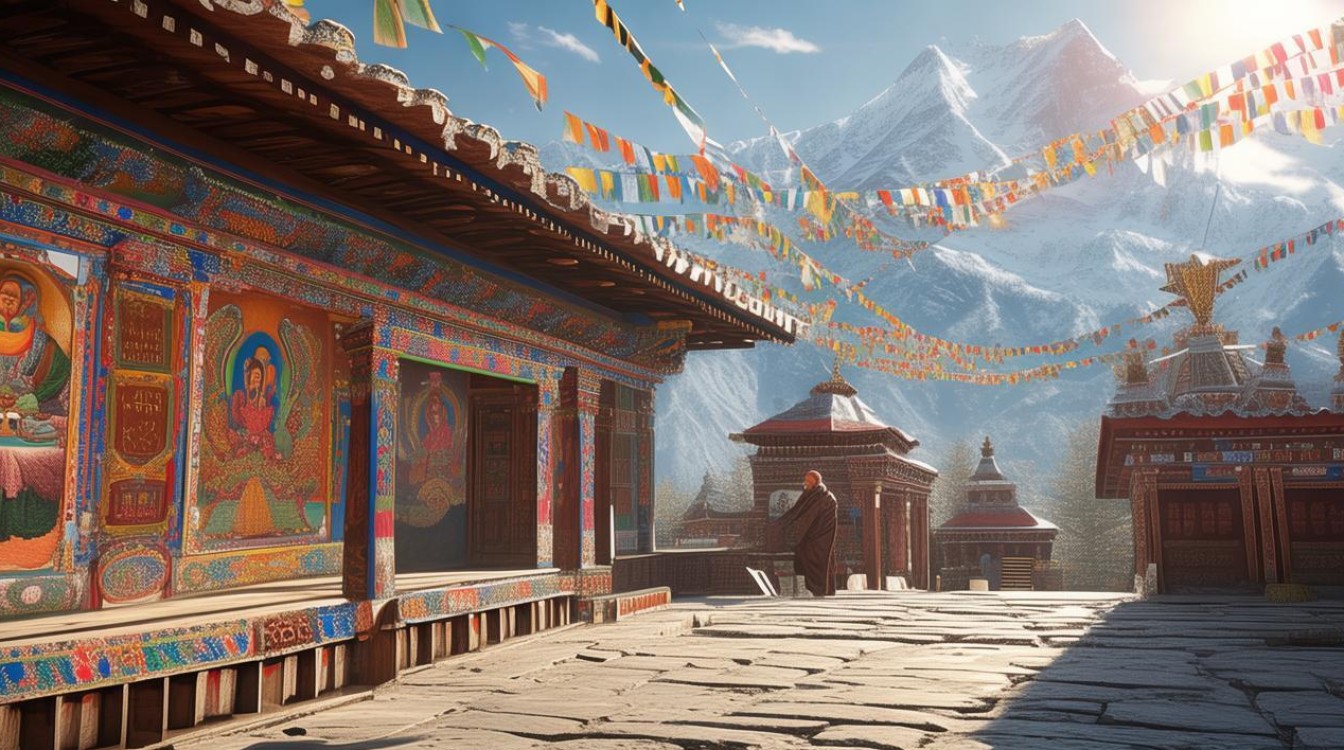西藏寺庙大悲咒