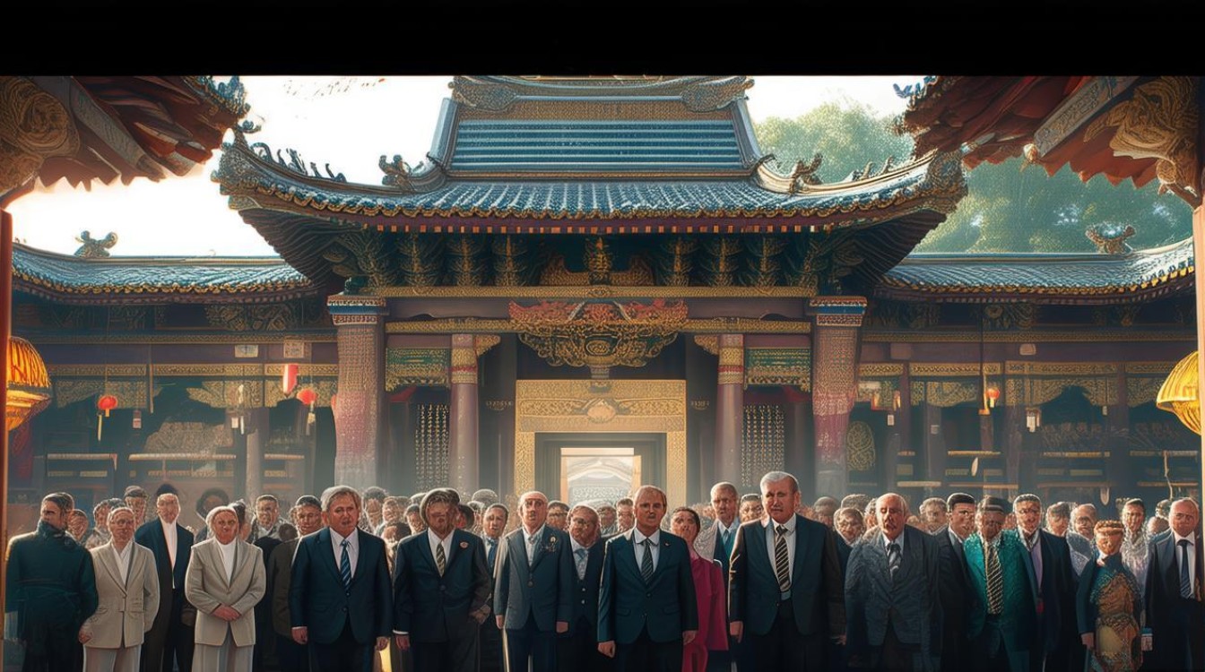 寺庙开光仪式参加领导