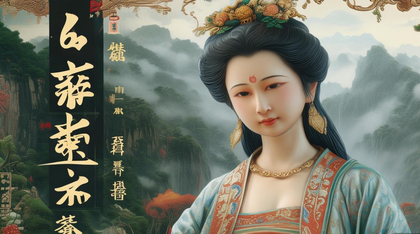 峨眉蒲县菩萨图片