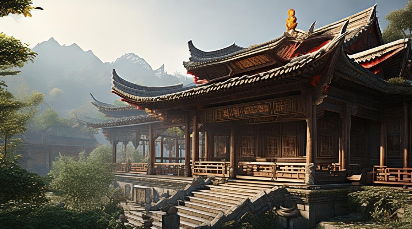保定凤凰山 寺庙