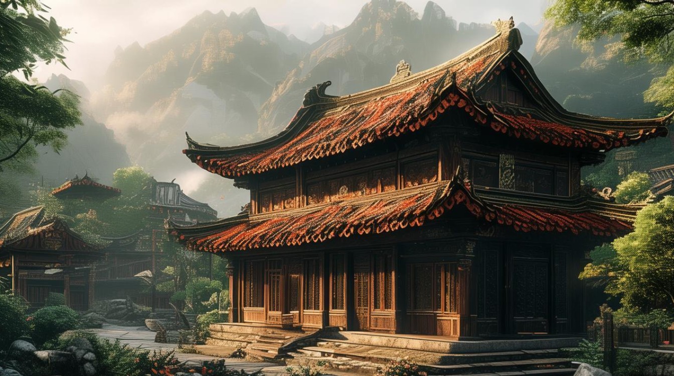 保定凤凰山 寺庙