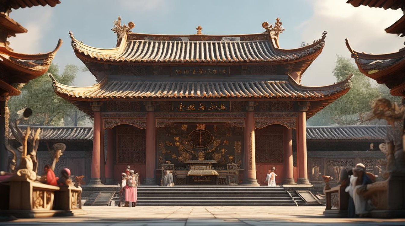 左旗广宗寺寺庙供奉