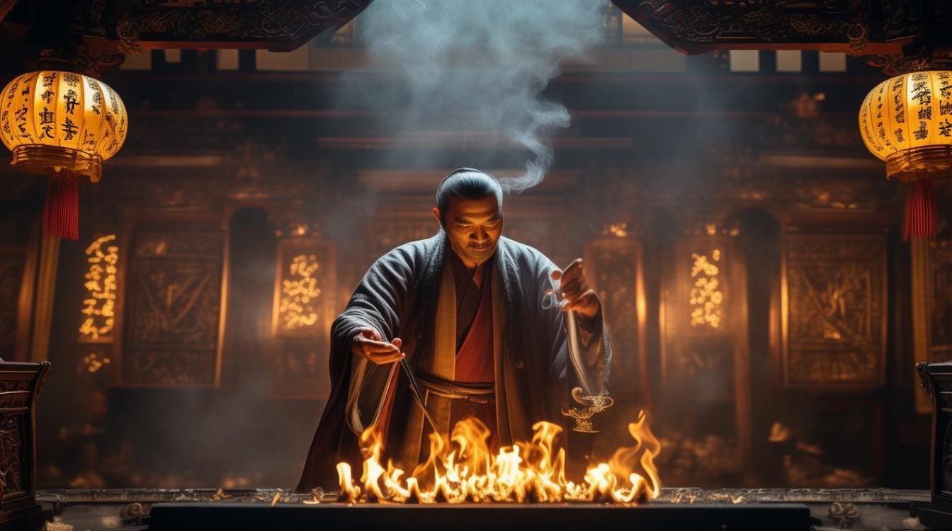 做法师放焰口