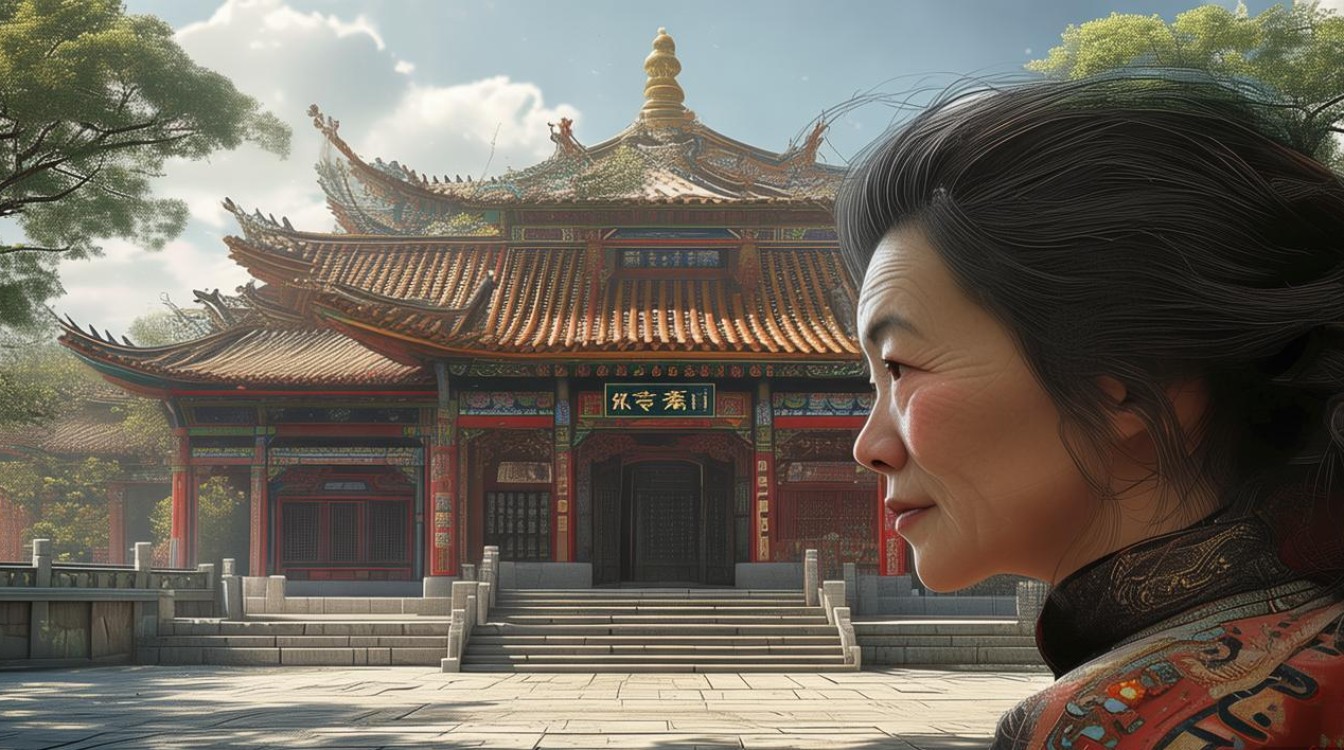 梦见寺庙的一姑