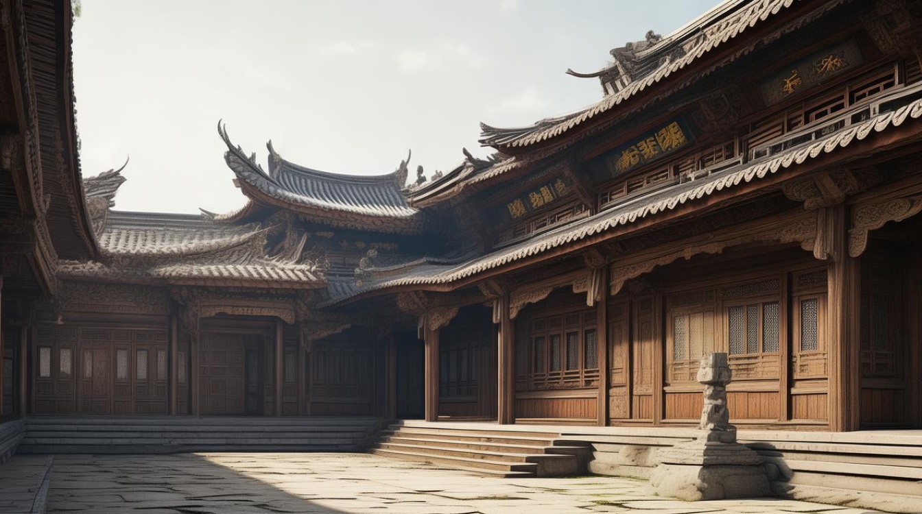 泰州古寺庙老照片