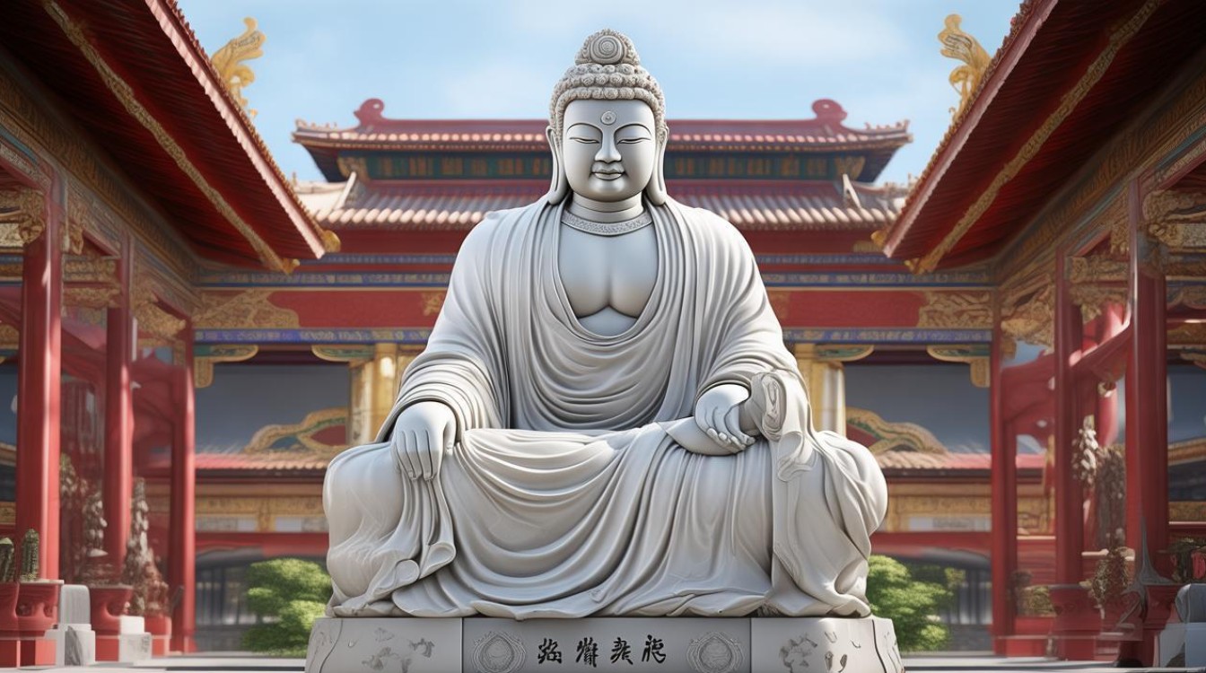 寺院韦陀菩萨
