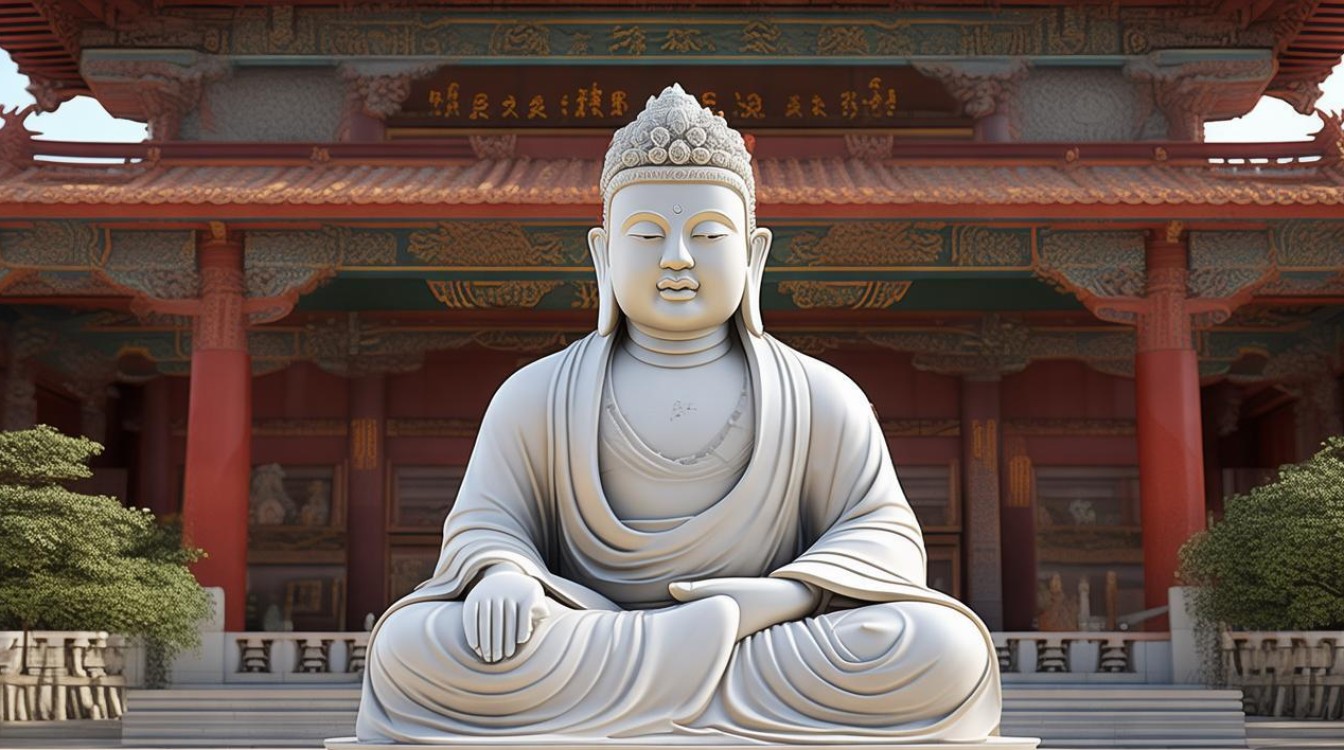 寺院韦陀菩萨