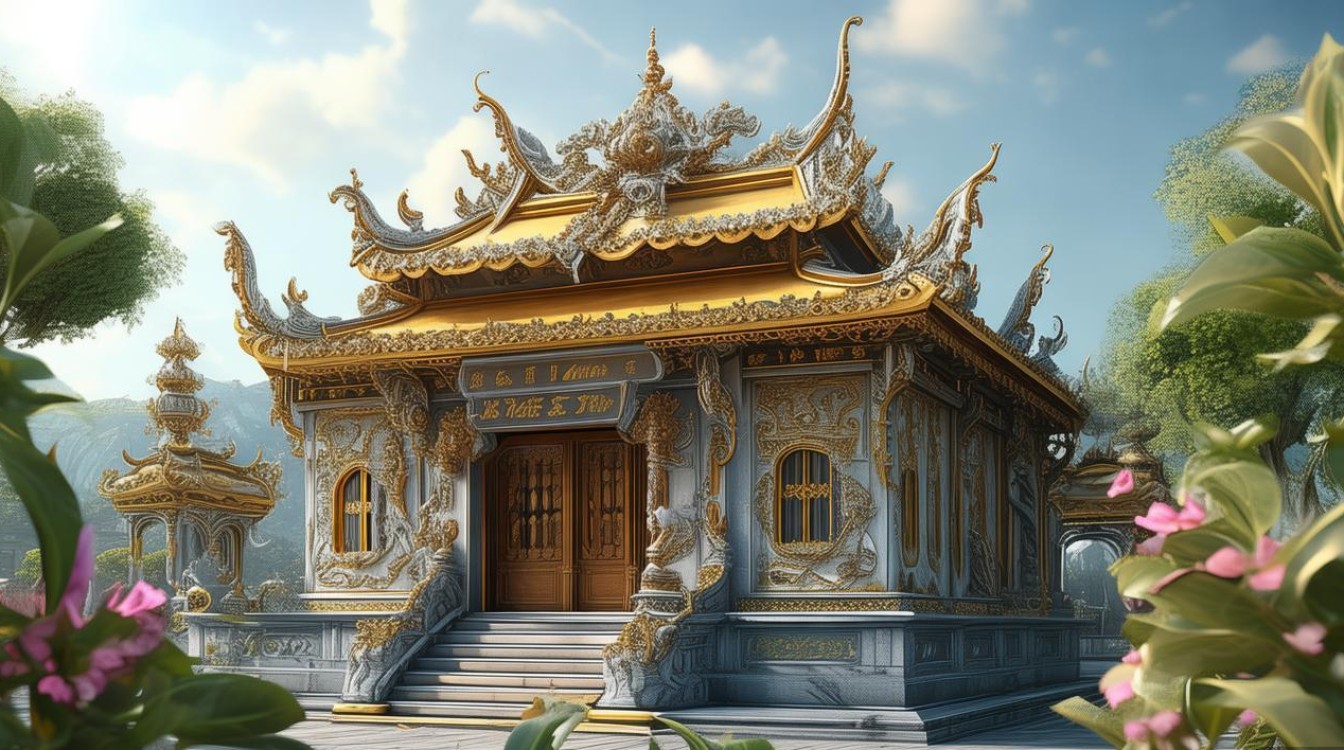 附近的吉祥寺庙