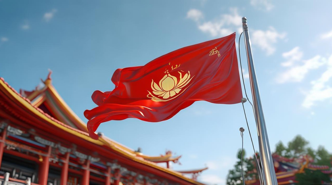 佛教升国旗