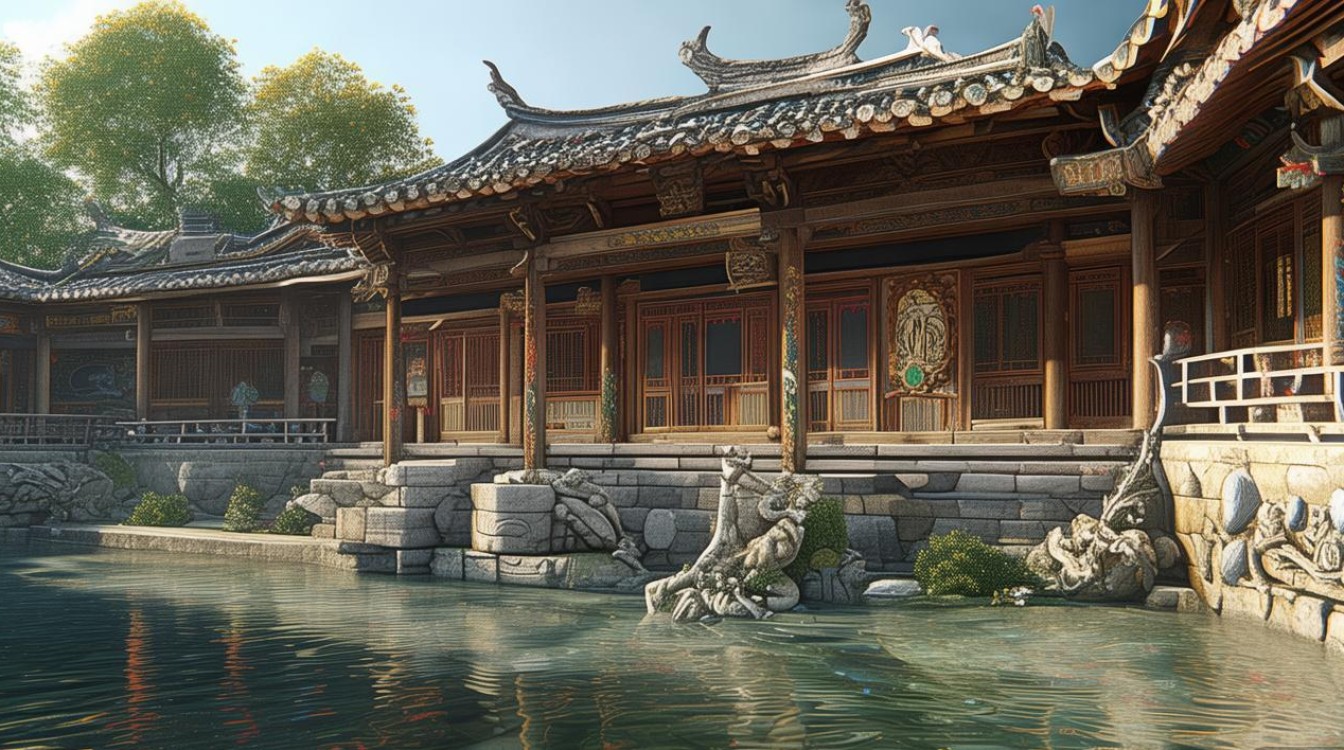 龙川上坪的寺庙